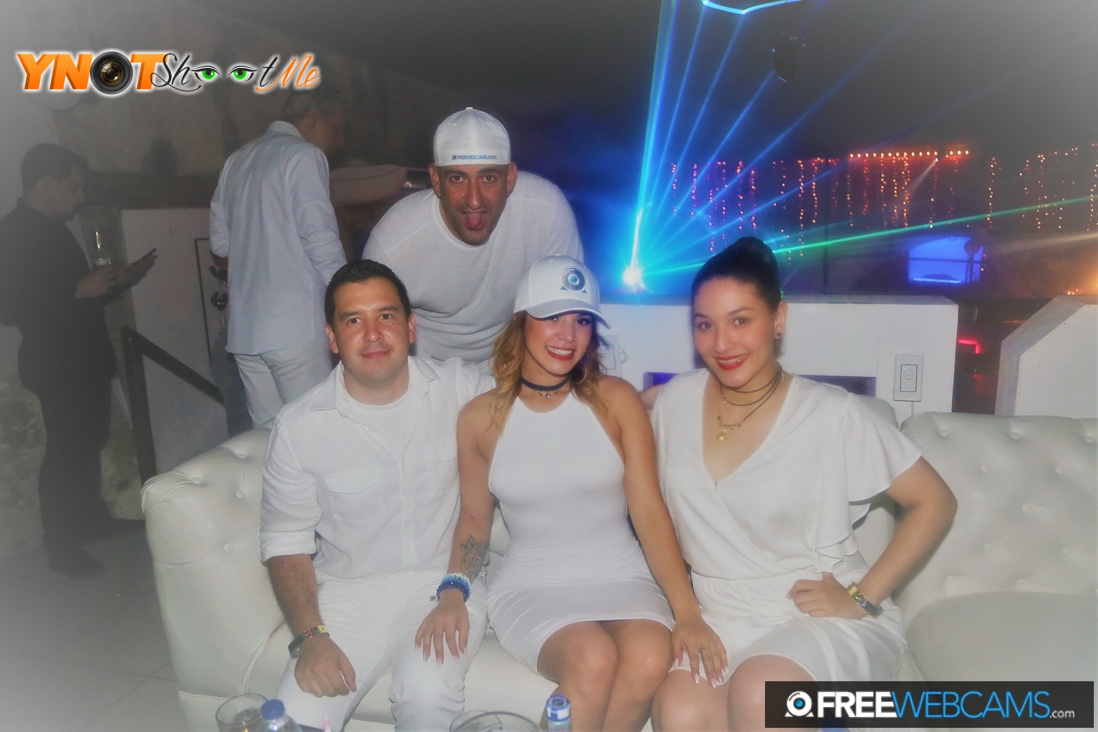 YNOTShootMe.com - LAL EXPO Freewebcams White Party